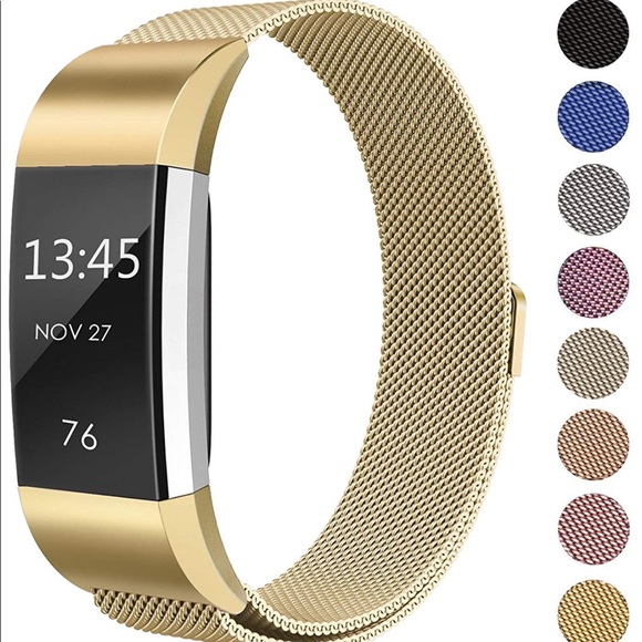 ⭐️3/$15⭐️ Gold Fitbit Band - Picture 1 of 5